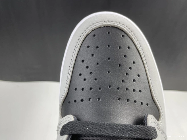 Chep Onekick Grey White Air Retro Smoke Jordan 1 Black 555088-035 Light High 0730